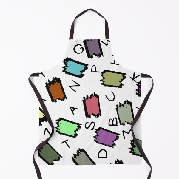 Item preview, Alphabets and multicoloured textured unique design. designed and sold by Chicas-wonder.
