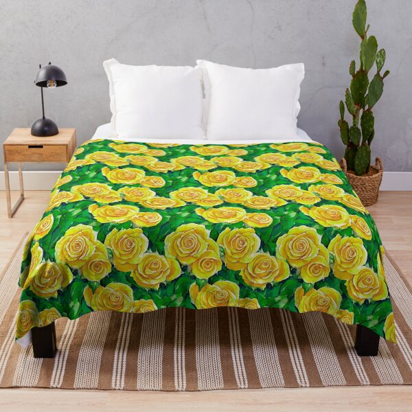 Item preview, Yellow Watercolor Rose Pattern designed and sold by Marymarice.