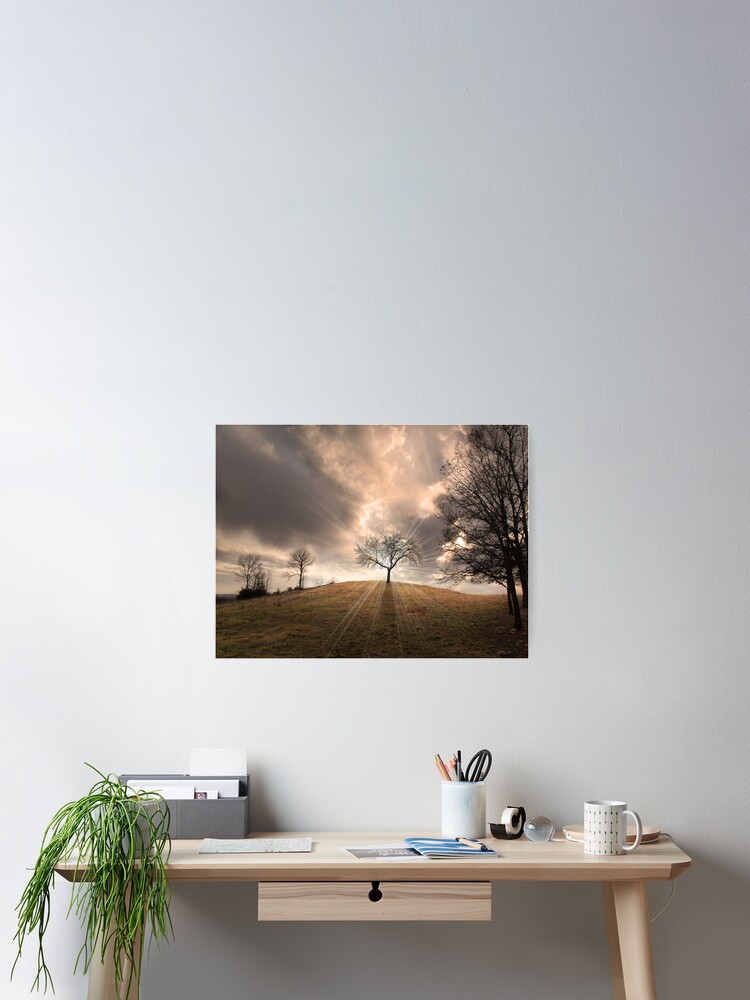 Thumbnail 2 of 3, Poster, In the Light! designed and sold by believer9.