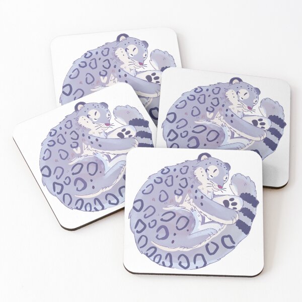 Item preview, Sleeping snow leopard  designed and sold by Yaragold.