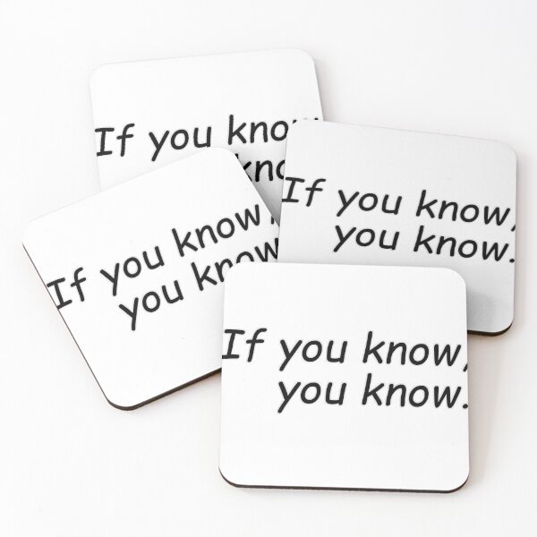 Item preview, If you know, you know. designed and sold by NeedlessTees.