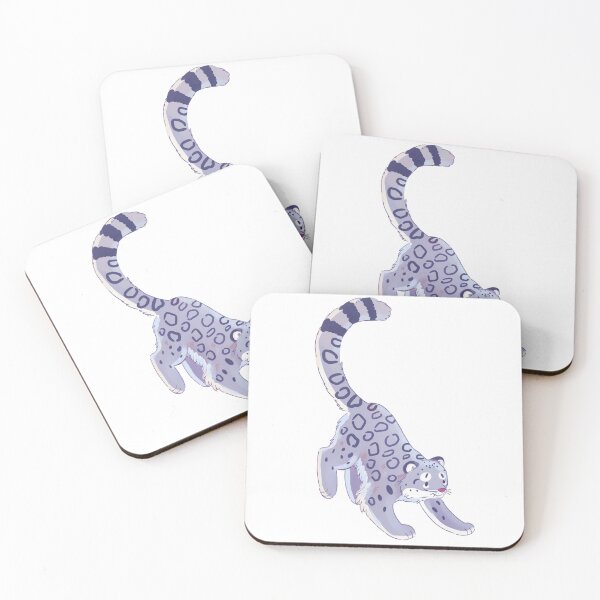 Item preview, Snow leopard art designed and sold by Yaragold.