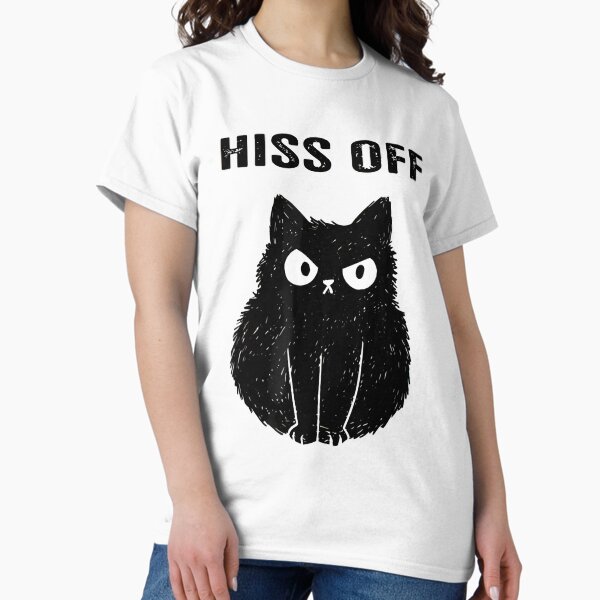 Aperçu de l'œuvre Sifflement de chat Doodle créée et vendue par wesdesignshop.