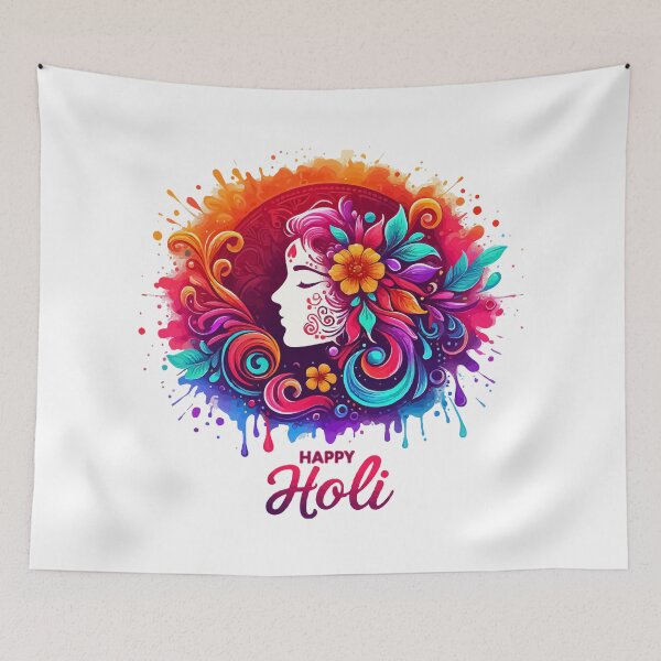 Item preview, Happy Holi Festival India designed and sold by TomFrontierArt.