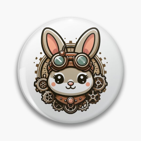 Item preview, Steampunk Cute Bunny designed and sold by MusesWhispers.