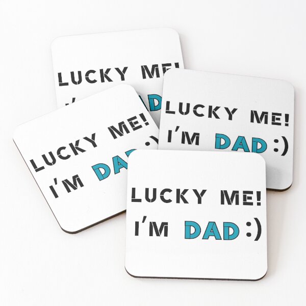 Item preview, Lucky Me I'm DAD Essential T-shirt designed and sold by MAGness.