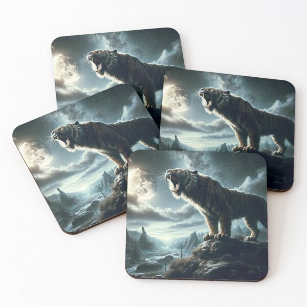 Item preview, Roaring under the moonlight designed and sold by Cerberus-Art.