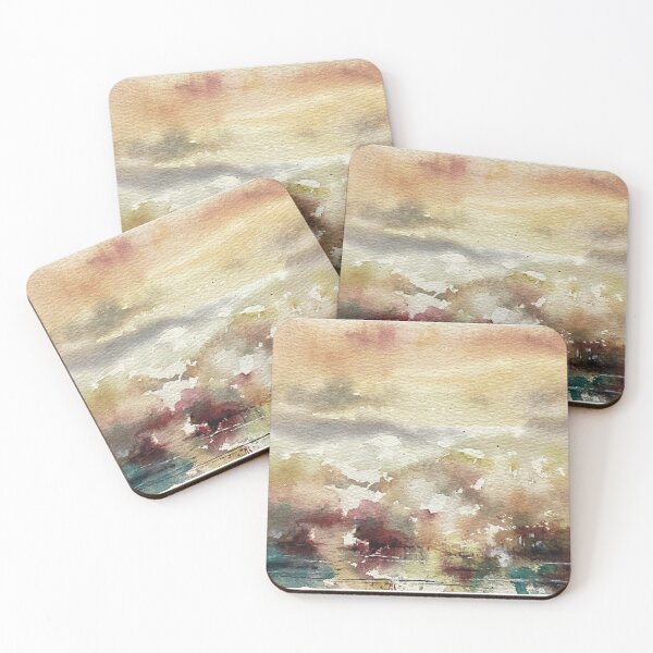 Item preview, Watercolor Landscape Painting - original by Krista Robertson designed and sold by Krista Robertson.