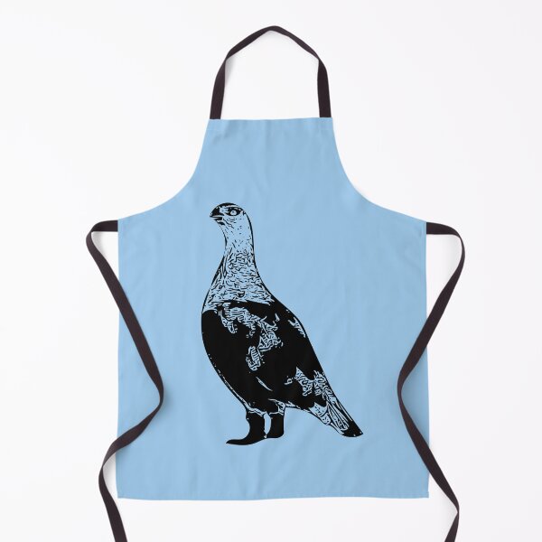 Item preview, Willow Ptarmigan Summer Black Design designed and sold by designsasstultd.