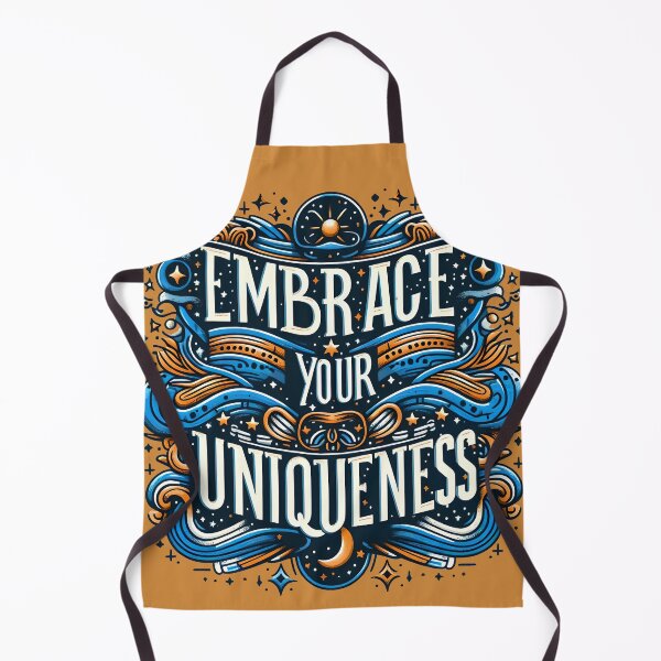 Item preview, Embrace your uniqueness, typography designed and sold by maxmaj.