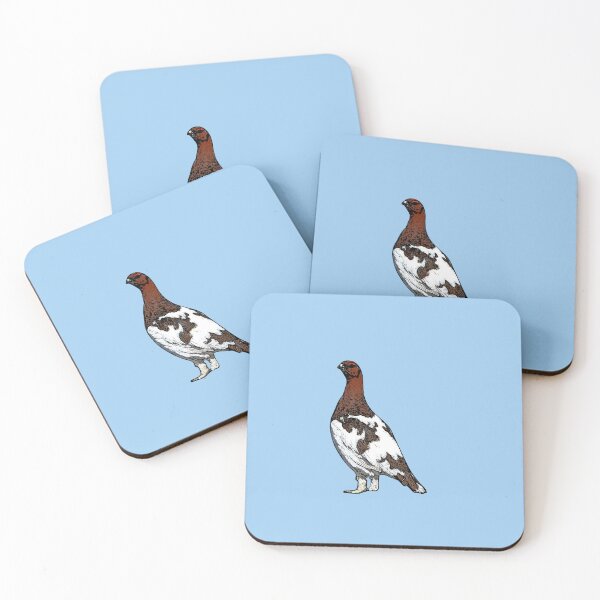 Item preview, Willow Ptarmigan Summer Black Alternate Design  designed and sold by designsasstultd.