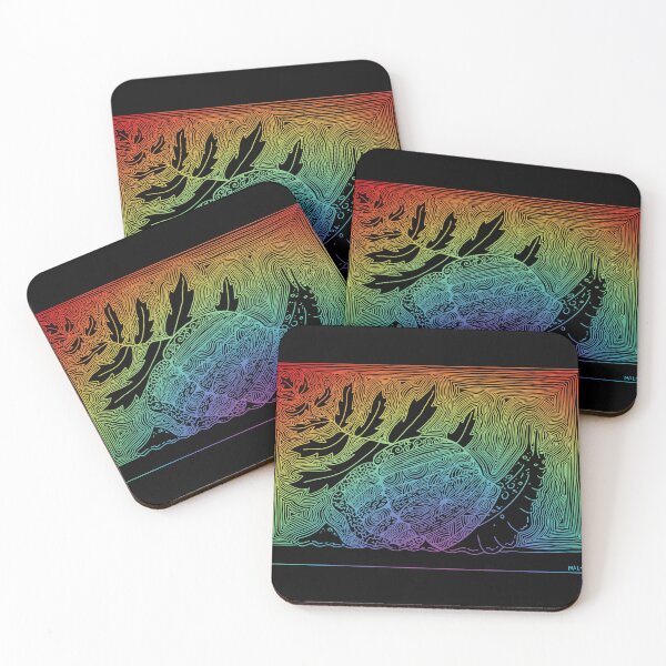 Item preview, Rainbow Snail Trippy Digital designed and sold by loumiq.