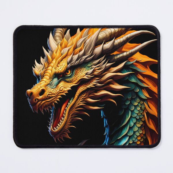 Item preview, Yellow Dragon, Ai Generated Art designed and sold by ACC .