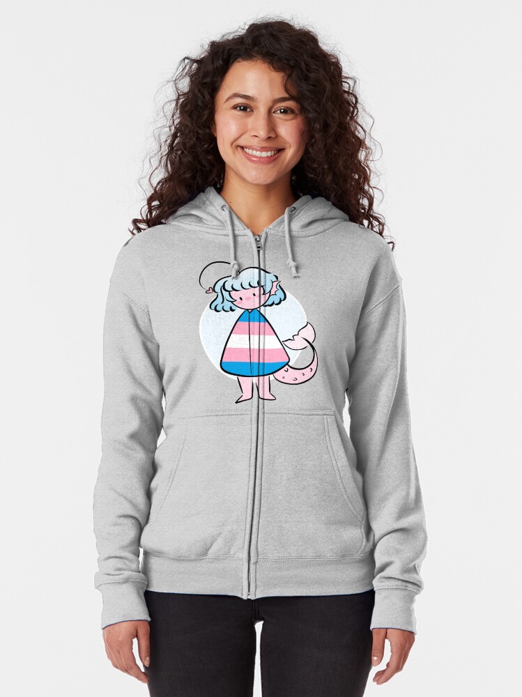 Download "Transgender" Zipped Hoodie by Rainb0w-S0da | Redbubble