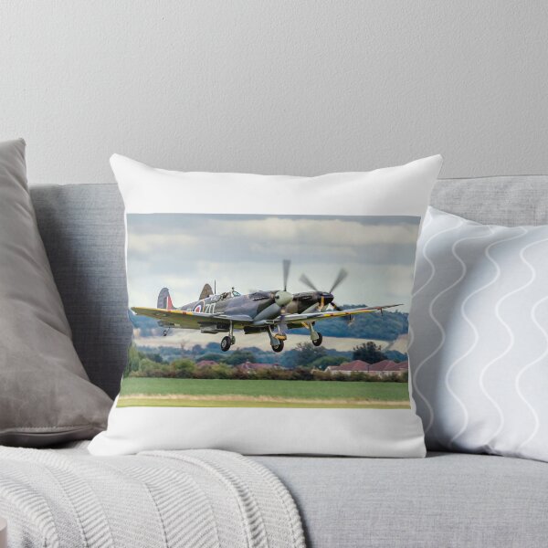 Item preview, Two Spitfires taking off at Duxford designed and sold by Colin Smedley.