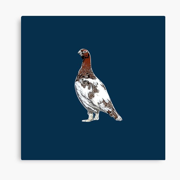 Item preview, Willow Ptarmigan Summer White Alternate Design  designed and sold by designsasstultd.