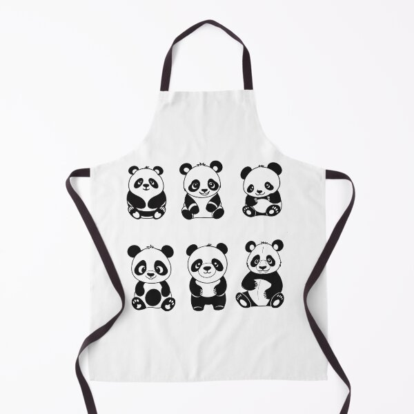 Item preview, Six Pandas - Save the Pandas! designed and sold by susyrdesign.