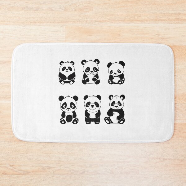 Item preview, Six Pandas - Save the Pandas! designed and sold by susyrdesign.