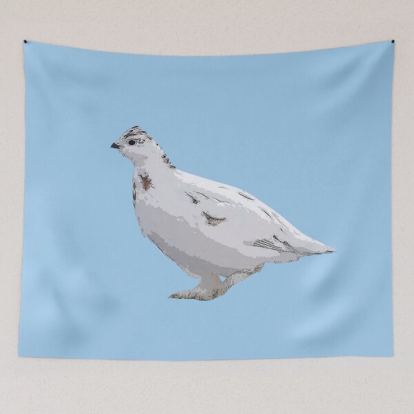 Item preview, Willow Ptarmigan Winter Color Design  designed and sold by designsasstultd.