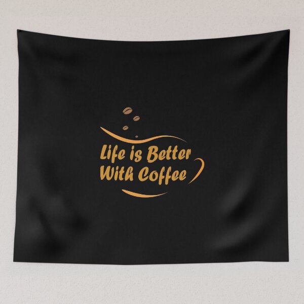 Item preview, Life is better with coffee designed and sold by DesignOnTshirt.