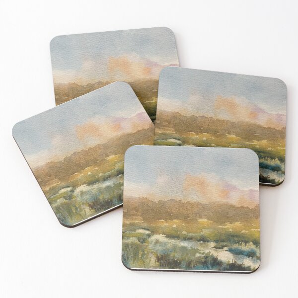 Item preview, Watercolor Landscape Painting - original by Krista Robertson designed and sold by Krista Robertson.