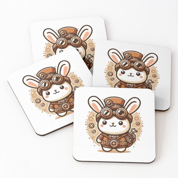 Item preview, Steampunk Cute Bunny designed and sold by MusesWhispers.