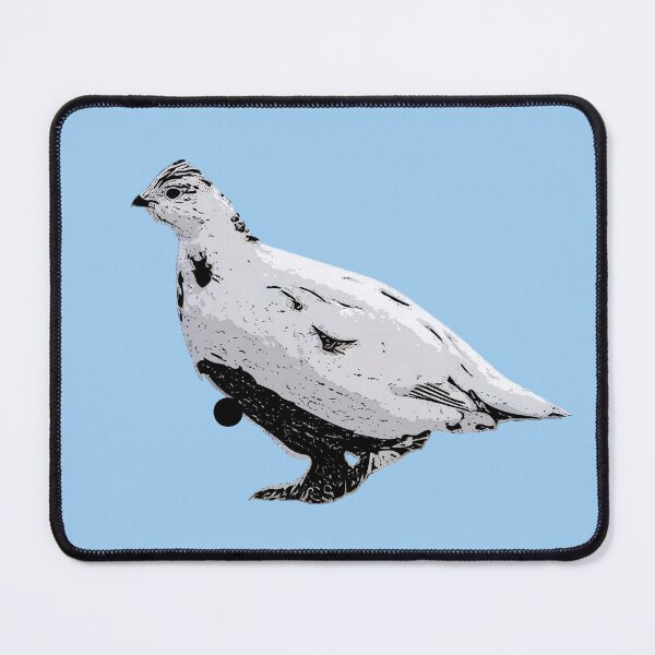 Item preview, Willow Ptarmigan Winter Black Alternate Design designed and sold by designsasstultd.