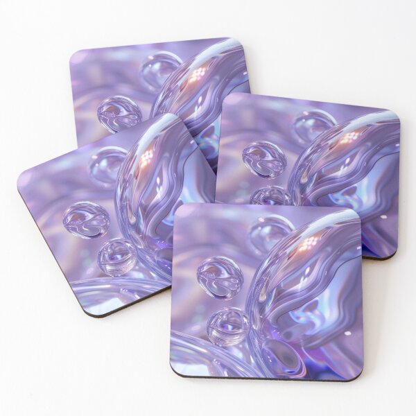 Item preview, Holographic dance of violet worlds designed and sold by FireScreen.