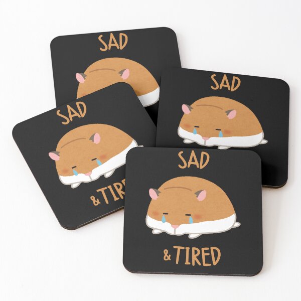 Item preview, Sad and Tired Hamster designed and sold by BALQYS.