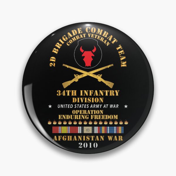 Item preview, 2nd Brigade Combat Team, 34th ID - Enduring Freedom Combat Veteran x 300 designed and sold by Military Insignia Products.
