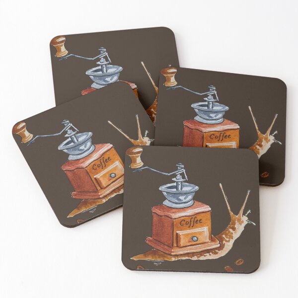Item preview, Coffee snail designed and sold by mimberart.
