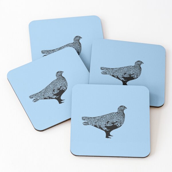 Item preview,  Rock Ptarmigan Black Design  designed and sold by designsasstultd.
