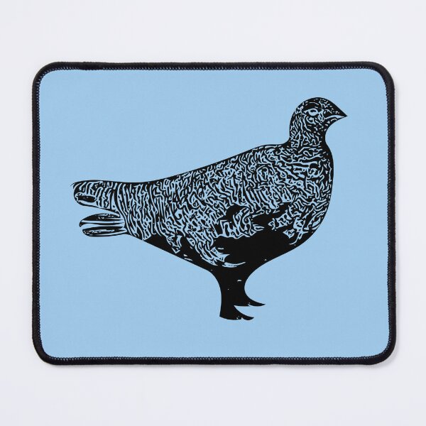 Item preview,  Rock Ptarmigan Black Design  designed and sold by designsasstultd.