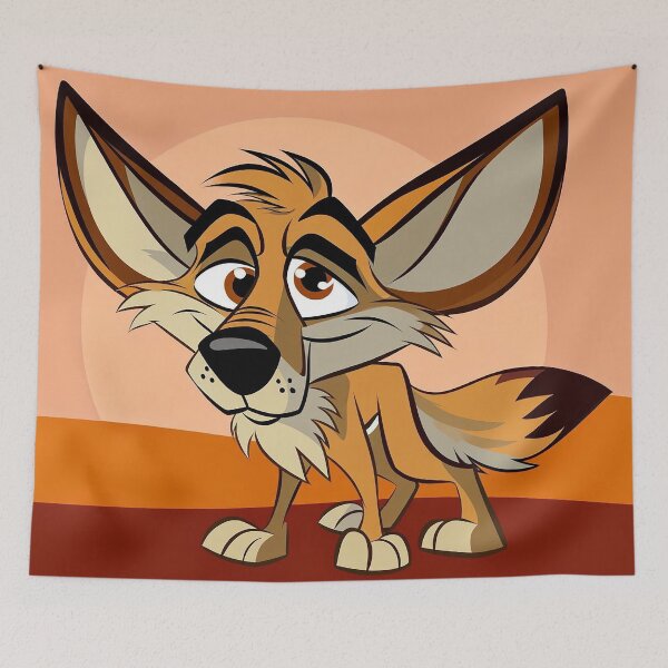Item preview, Listening desert fox designed and sold by Cerberus-Art.