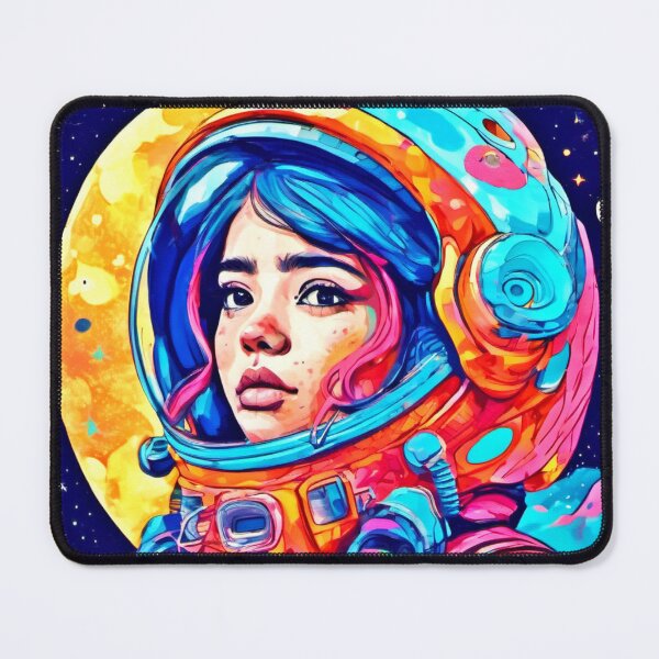 Item preview, Whimsical Moon Girl Art designed and sold by Health And Fitness Posts e-Store.