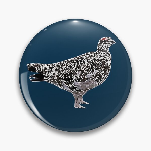 Item preview, Rock Ptarmigan White Alternate Design  designed and sold by designsasstultd.