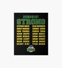 HUMBOLDT STRONG Art Board