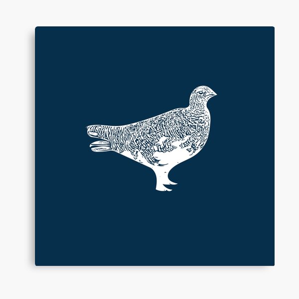 Item preview, Rock Ptarmigan White Design  designed and sold by designsasstultd.