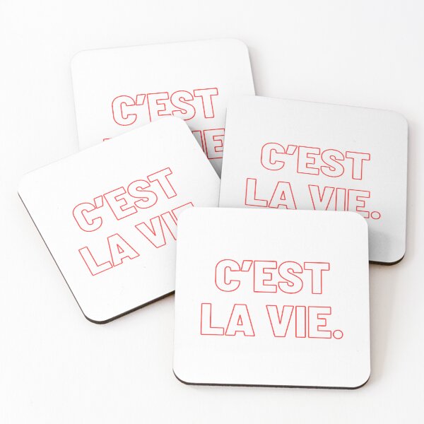Item preview, C'est la vie (Red) designed and sold by Lo2k.