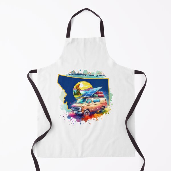 Item preview, Montanan Van Lifer - Watercolor designed and sold by MapleV.