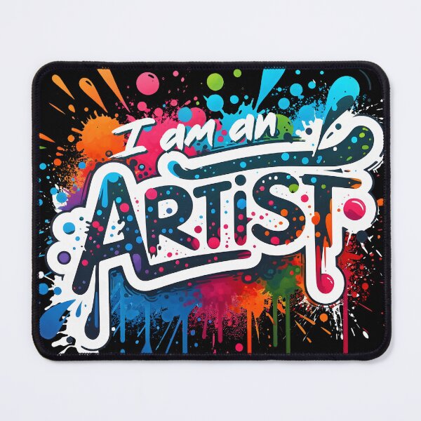 Item preview, I Am An Artist Paint Splatter  designed and sold by DetourShirts.
