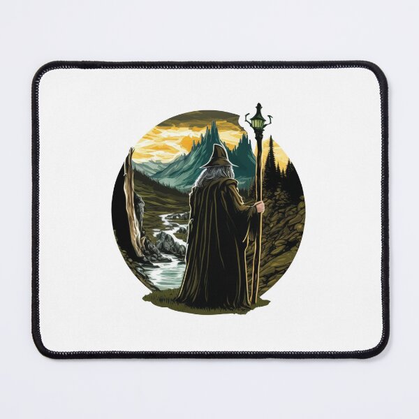 Item preview, Unveiling the Enchanted Realm: A Mystic's Dawn designed and sold by jgvisualarts.