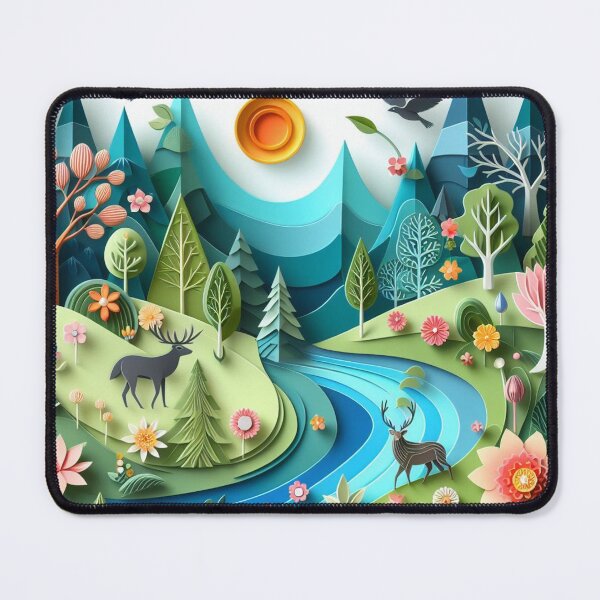 Item preview, Deers by The River designed and sold by tilmizart.