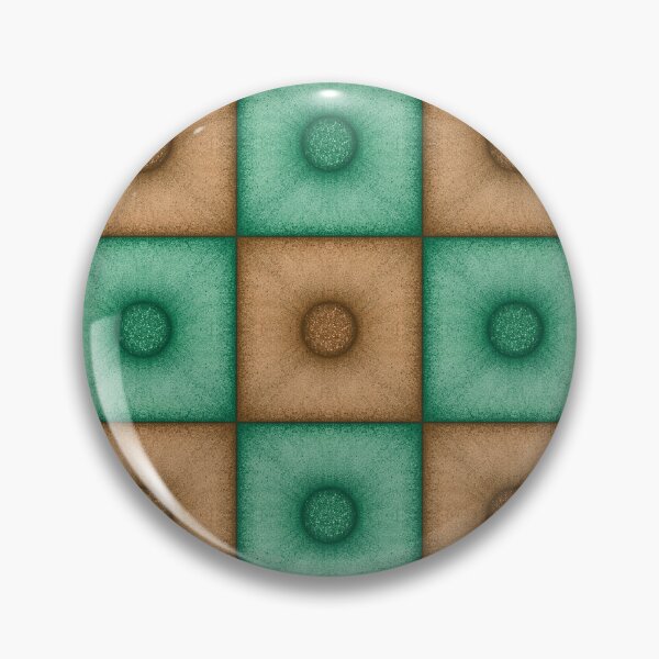 Item preview, Chess pattern from "Pouf" tiles the eucalyptus color and sand color designed and sold by Cherevan.