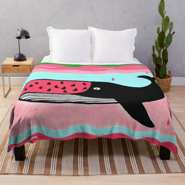 Item preview, Watermelon Whale designed and sold by naiveartbymax.