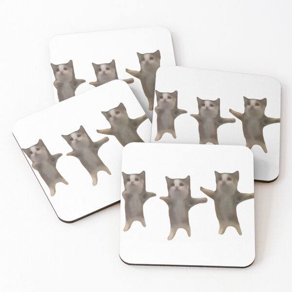 Item preview, happy happy happy cats meme designed and sold by misscouchpotato.