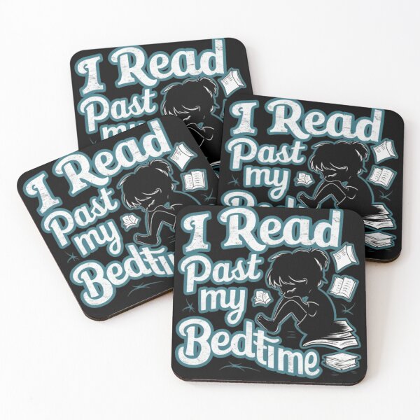 Item preview, I Read Past My Bedtime Funny  designed and sold by Obinne.