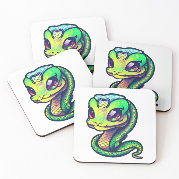 Item preview, Enchanting Scales: Meet the Cutesy Serpent of Digital Art designed and sold by jgvisualarts.