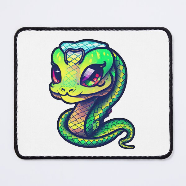Item preview, Enchanting Scales: Meet the Cutesy Serpent of Digital Art designed and sold by jgvisualarts.