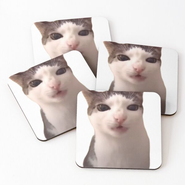 Item preview, cat chewing meme designed and sold by misscouchpotato.